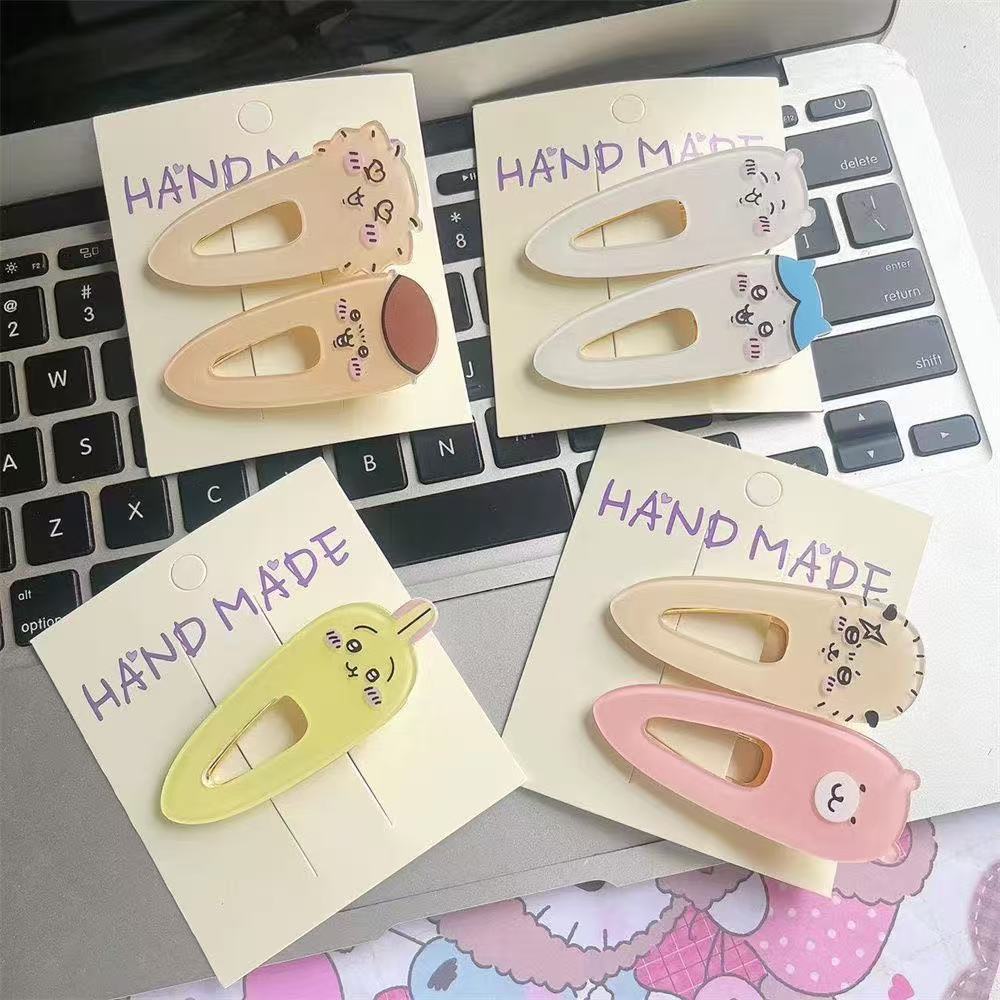 Hair Bundles - Kawaii Chiikawas Character Hair Clips Cute