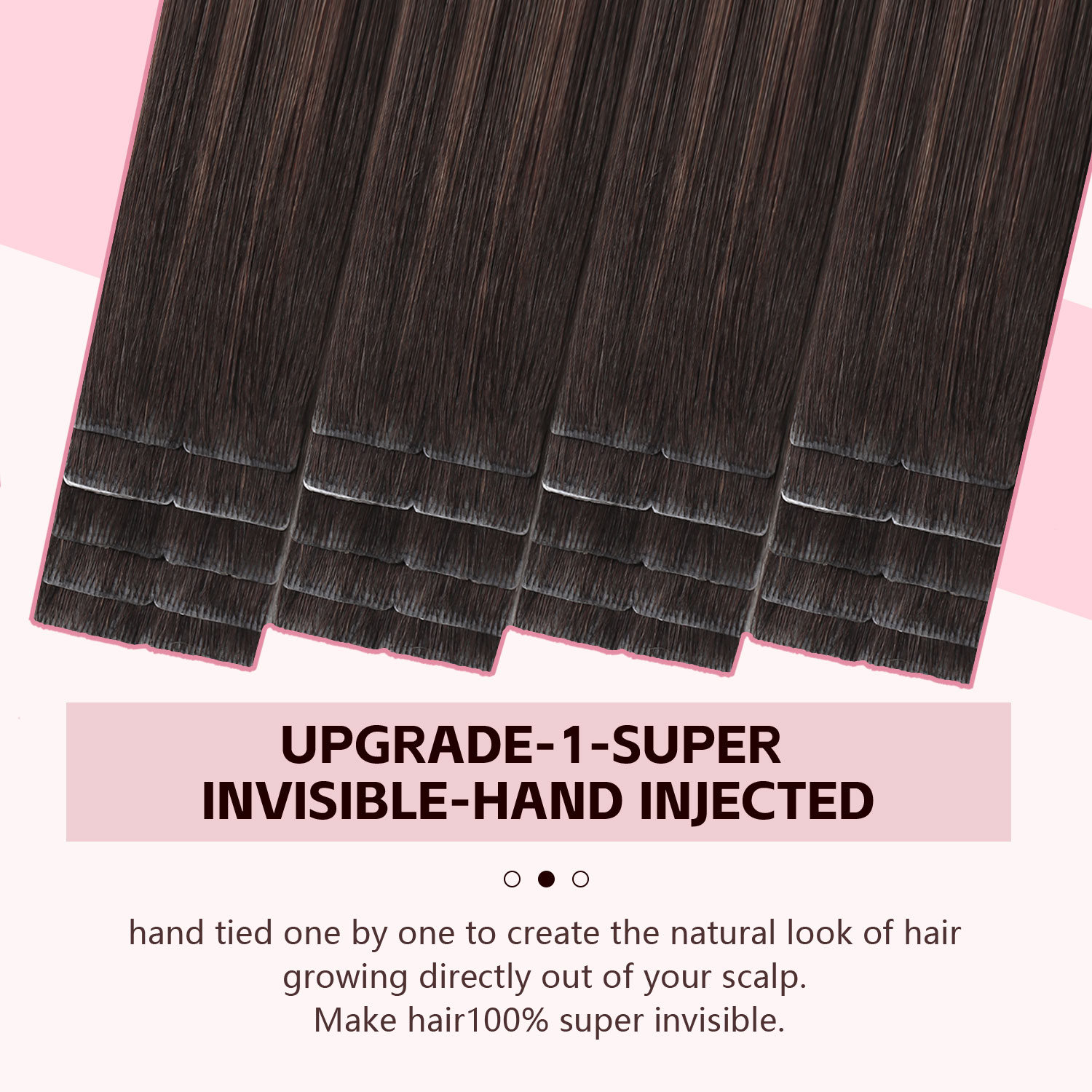 Sweetmet Invisible Tape Hair E - Invisible Tape In Extensions Real Hair ulasan dan harga