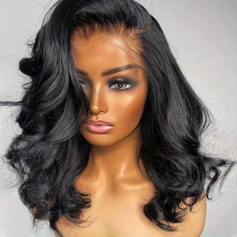 200% Body Wave HD Lace Frontal - Glueless Wear And Go Human Hair Wig ulasan dan harga