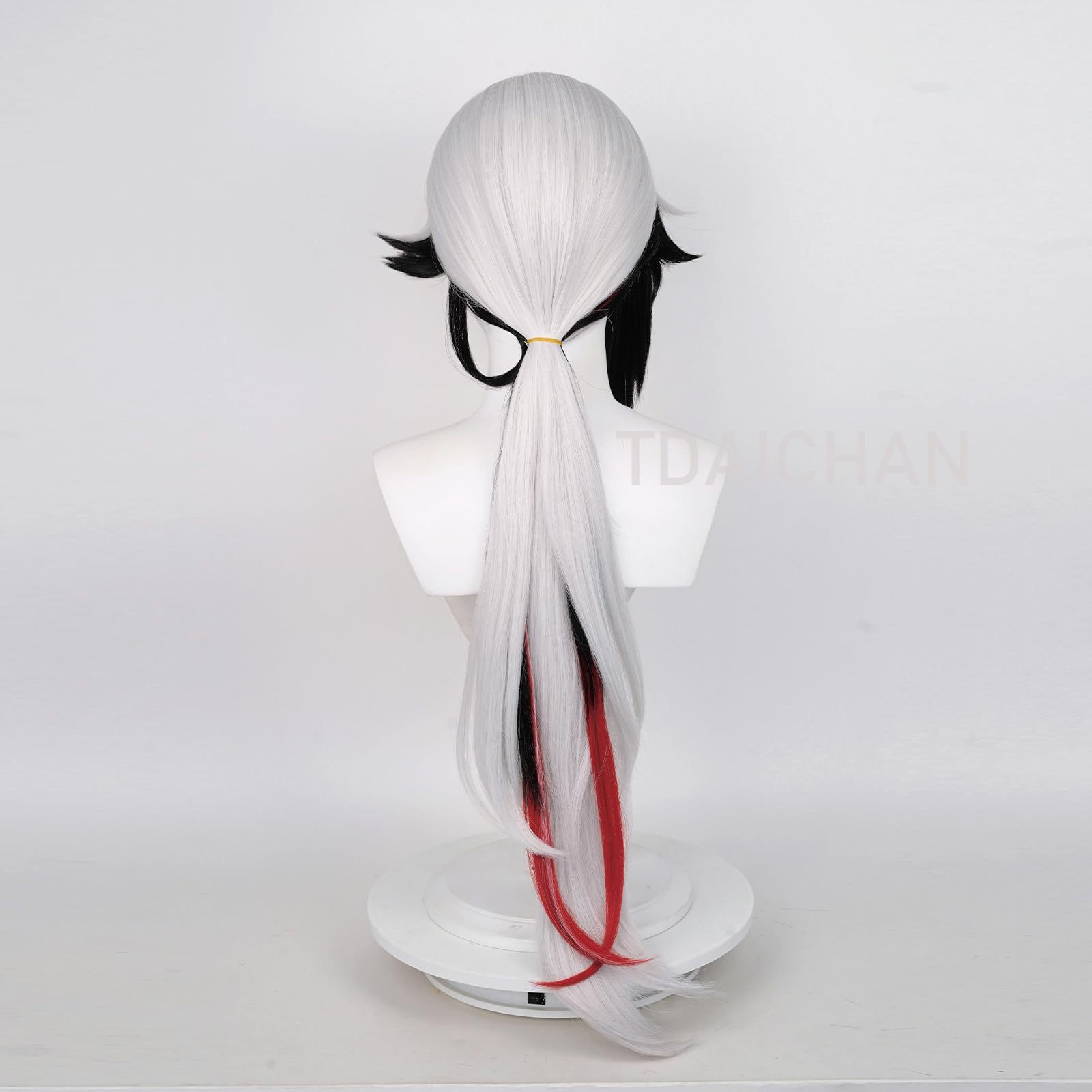 Genshin Impact Arlecchino Cosp - Synthetic Wigs ulasan dan harga