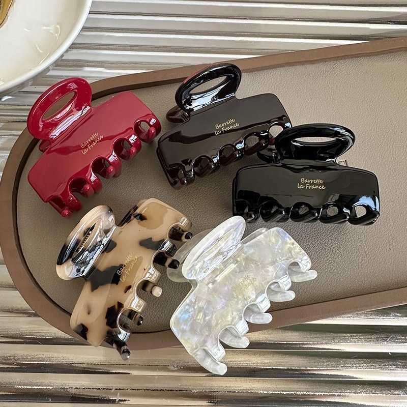French Medium Hair Claw Clips  - Hair Bundles ulasan dan harga