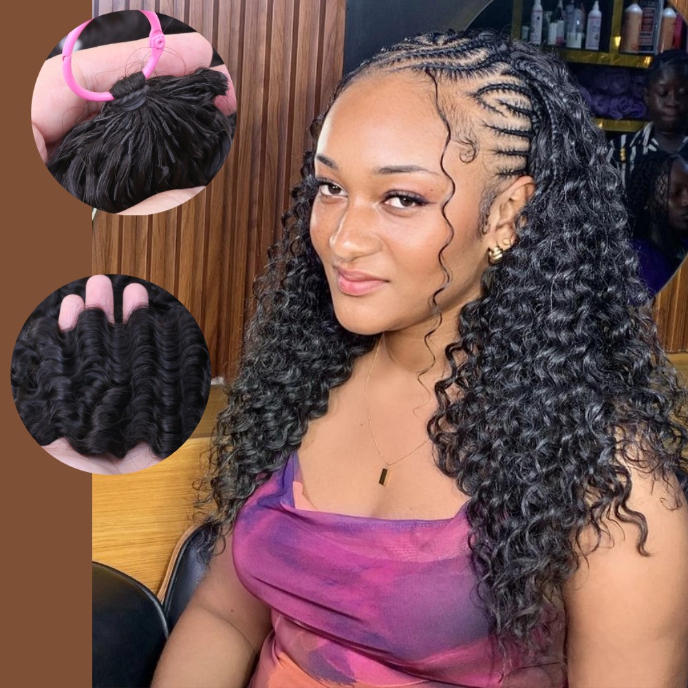 Human Crochet Hair for Black W - Hair Bundles ulasan dan harga