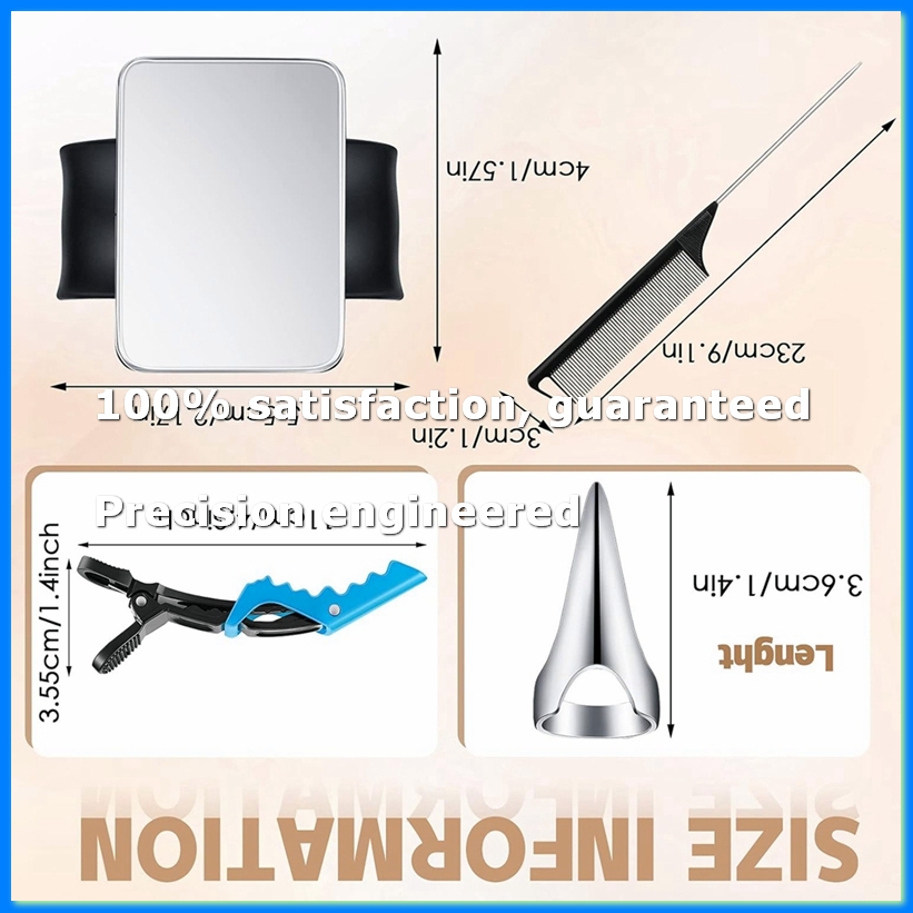 8 PCS Parting Ring Hair Select - Hair Clips ulasan dan harga