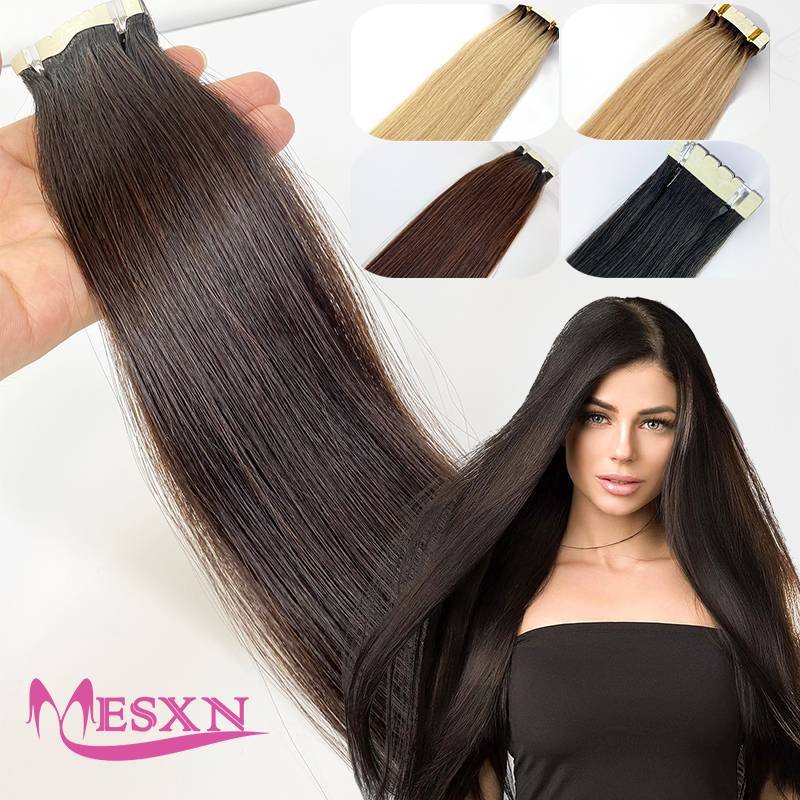 Mini Straight Tape In Human Ha - Invisible Tape In Extensions Real Hair ulasan dan harga