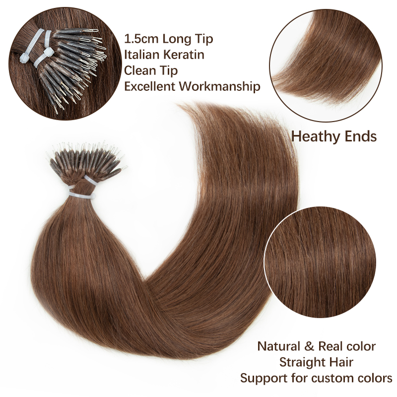 BOYMIA Nano Hair Extensions Hu - Invisible Tape In Extensions Real Hair ulasan dan harga
