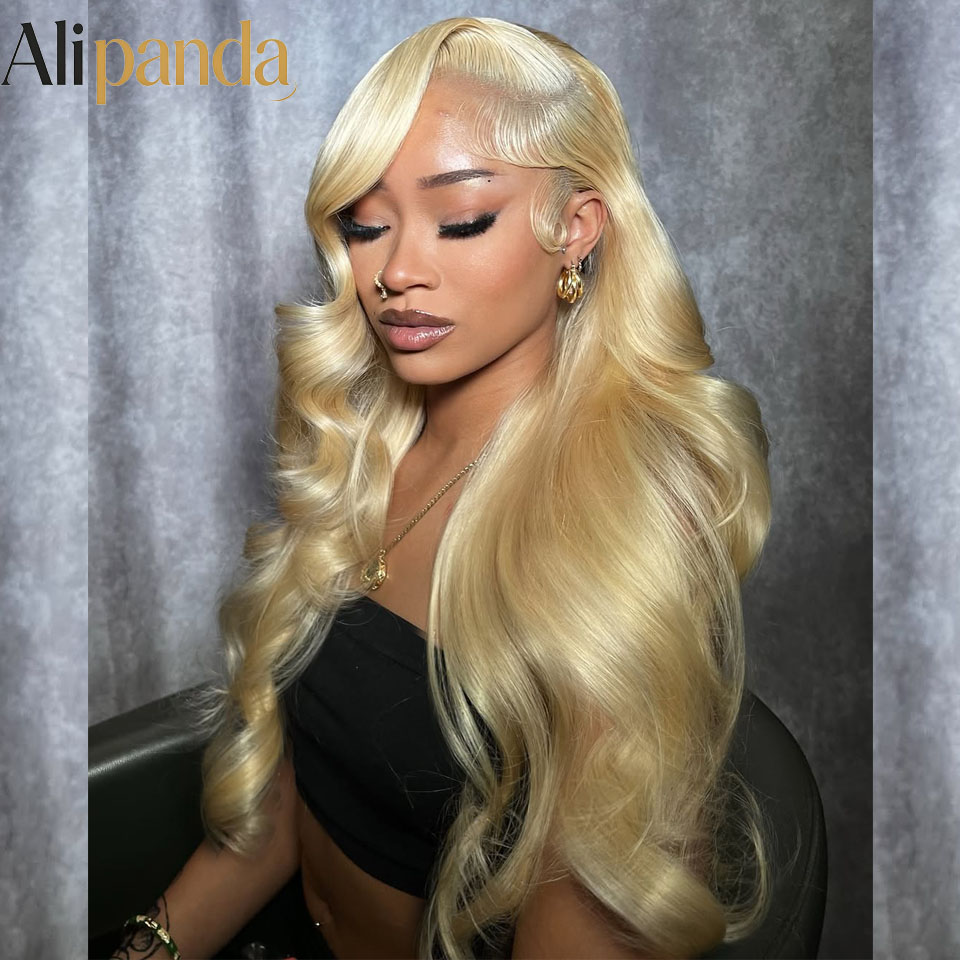 613 Human Hair Wig 13x6 Body W - 613 Blonde Body Wave Lace Front Wig ulasan dan harga