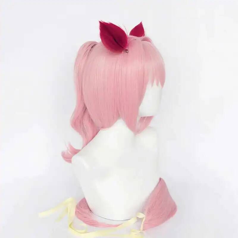 Uma Musume Haru Urara Cosplay  - Synthetic Wigs ulasan dan harga