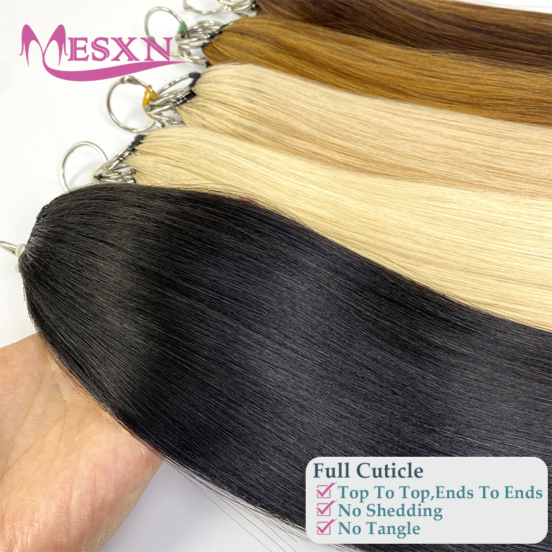 MESXN Double line hair extensi - Invisible Tape In Extensions Real Hair ulasan dan harga