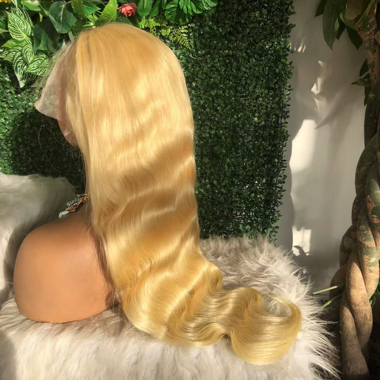 13x6 Lace Front 613 Wig Human  - 613 Blonde Body Wave Lace Front Wig ulasan dan harga