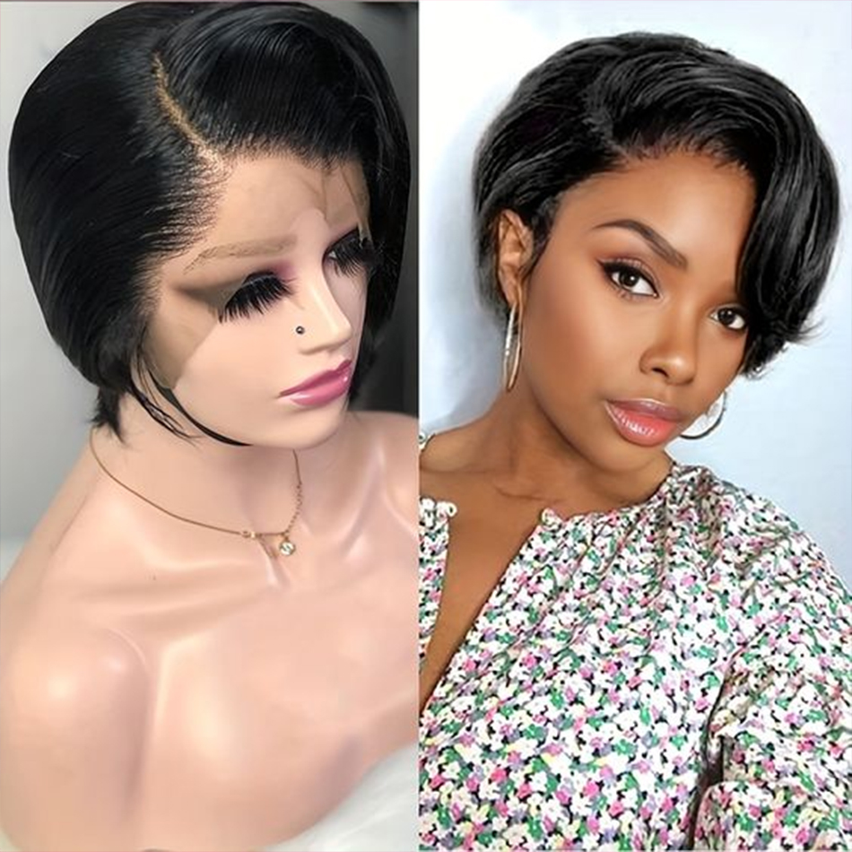Pixie Cut Wigs Human Hair 100% - Short Pixie Cut Wig Human Hair Cheap ulasan dan harga